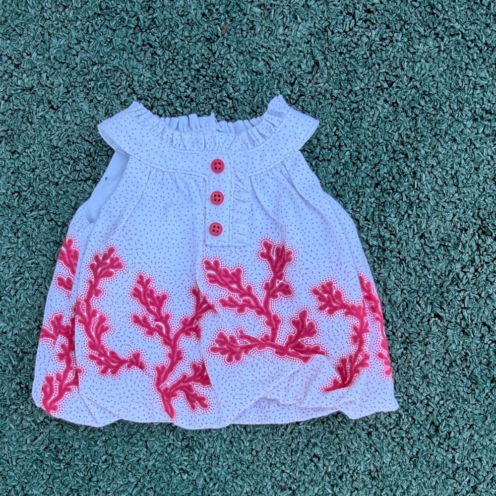 Bitty Baby Coral Cutie Dress